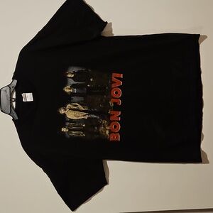 Bon Jovi Have A Nice Day Tour 2006 Black Short Sleeve Concert Tee XL